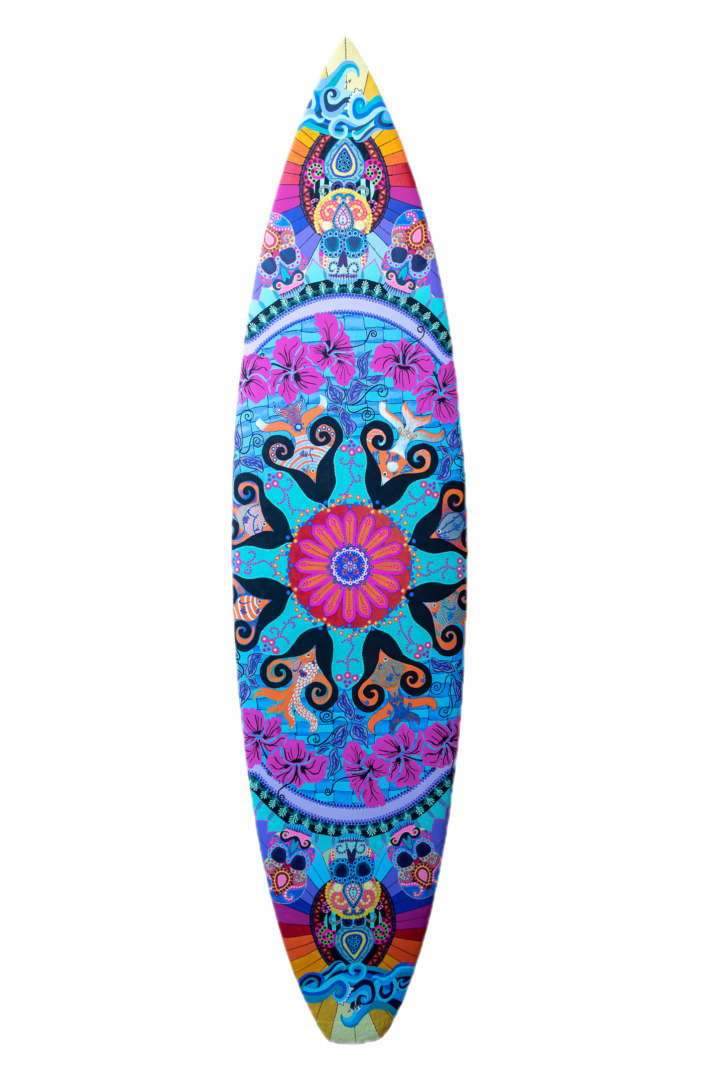 Hawaii surfboard graphics