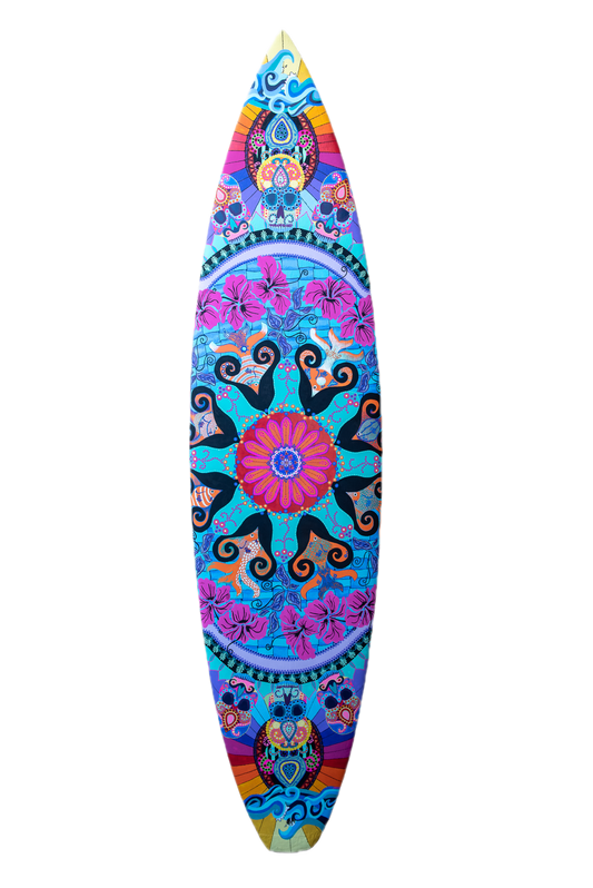 Hawaii surfboard graphics
